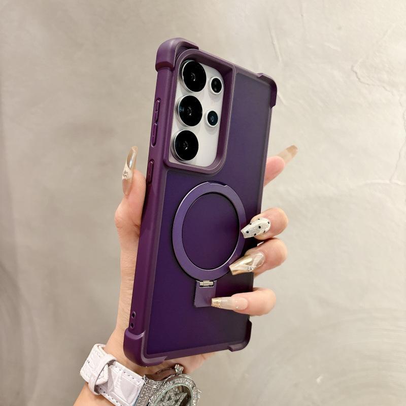 Samsung S11 Mobile Phone Case Holder, Skin-sensitive Magnetic Protective Case S11UItra Four-corner Anti-drop Mobile Phone Case 11p.
