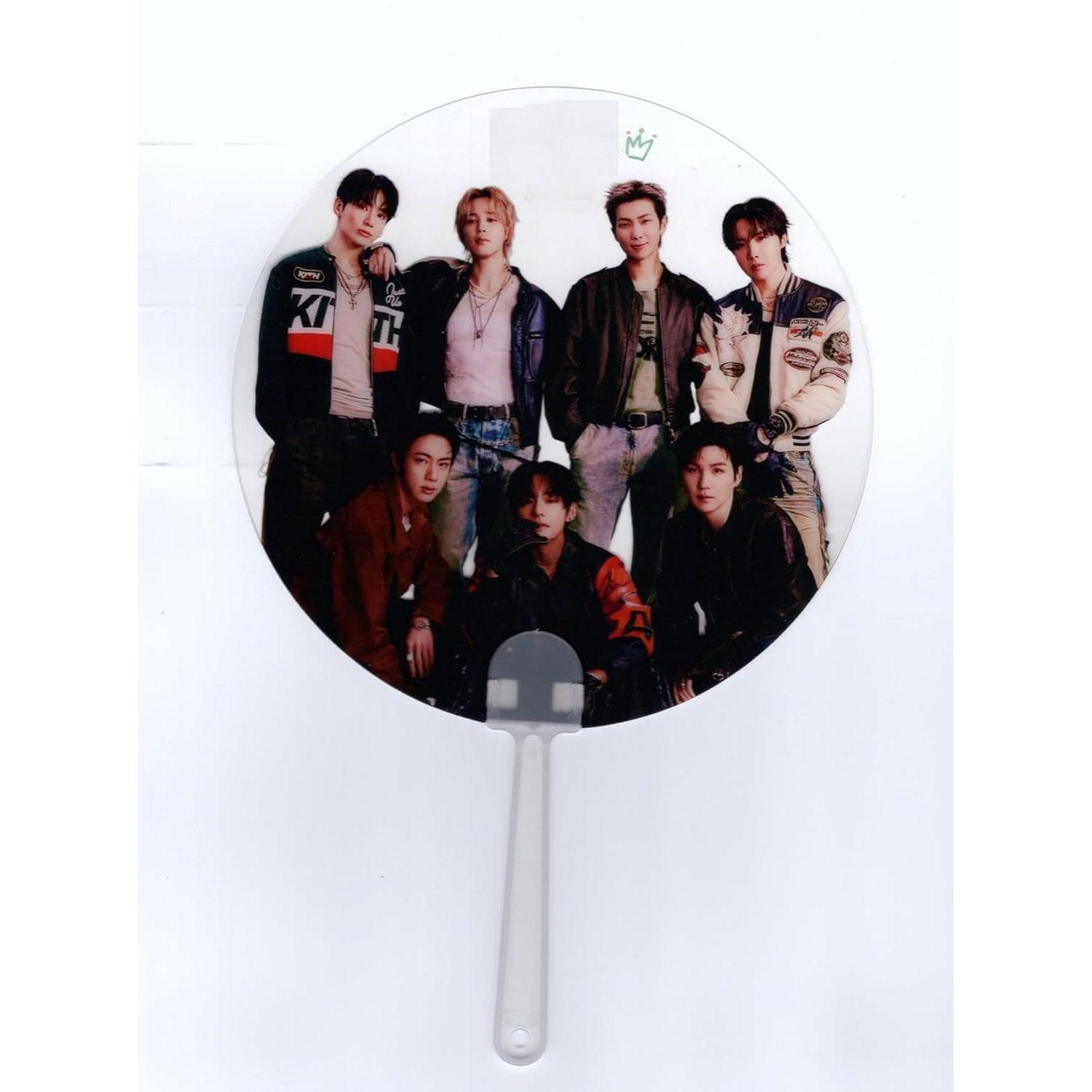 BTS merchandise clear fan support goods 26.5cm17.5cm live concert image picket activity K-POP