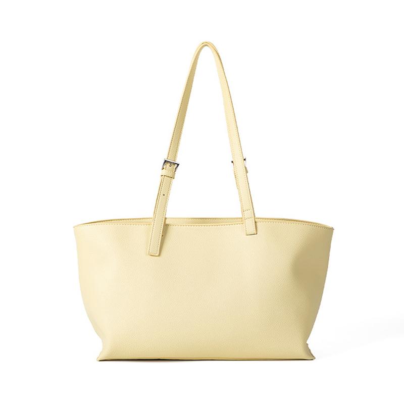 Повседневная мягкая сумка-тоут для женщин, универсальные плечевые сумки из искусственной кожи, высококачественные сумки, вместительная сумка-тоут, подарки жёлтый