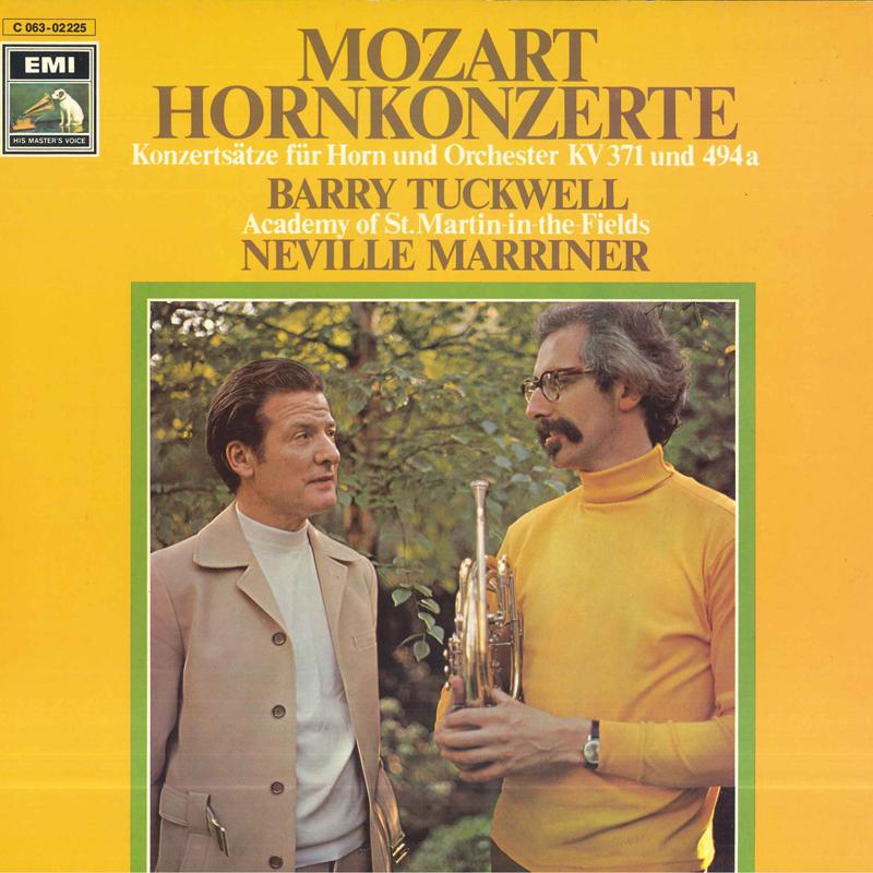 

LP Record MOZART BARRY TUCKWELL ACADEMY OF Hornkonzerte Konzertsatze Fur Horn 1C06302225 HIS MASTERS V Germany Classical Used