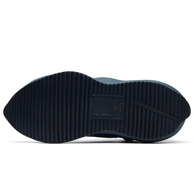 Fila Mihara X  Heritage-Fht Collaboration Cushioning Non-Slip Low-Top Casual Dad Shoes Men sneaker Black F12M134127FSL