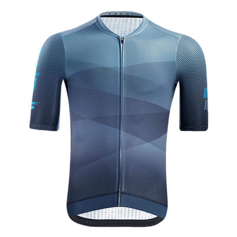 Mens Cycling Jersey Bib Shorts Set Quick-Dry Breathable Bike Wear Road MTB Trail Riding