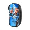 Haaland Pattern Pencil Case Makeup Bag Football Star Pen Bag Student Big Capacity Sports School Supplies Zipper Pencil Pouch