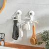 Hooks Cup Suction Multi Hook Adhesive Wall Organizer Kitchen Bathroom Storage