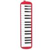 Beginner's 32-Key Melodica, Comfortable for Music Education, Safe and Non-Toxic, Suitable for Elementary and Kindergarten Students (Red)