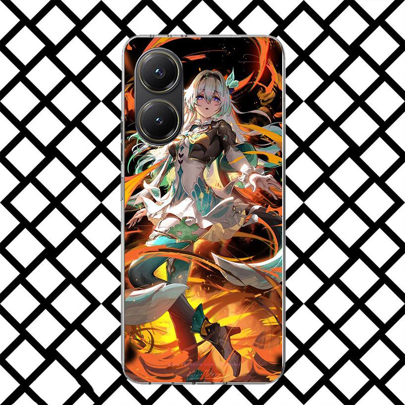 Honkai Star Rail Firefly Phone Case for Xiaomi Poco F7 Ultra X7 X6 X5 Pro X4 Gt M8 M7 Redmi 15 15C 13 13C 12 12C Soft Cover Fund