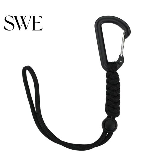 Carabiner Key Hooks Backpack Buckle High Strength Good Load-bearing Anti-loss Nylon Multifunctional Hanging Ring Bag Outdoor Accessories Buckles