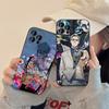 Kento T-Nanami J-Jujutsu K-Kaisen Phone Case For IPhone 16,15,14,13,12,11,XS,XR,X,8,7,Pro,Max,Plus,mini Silicone Black Cover