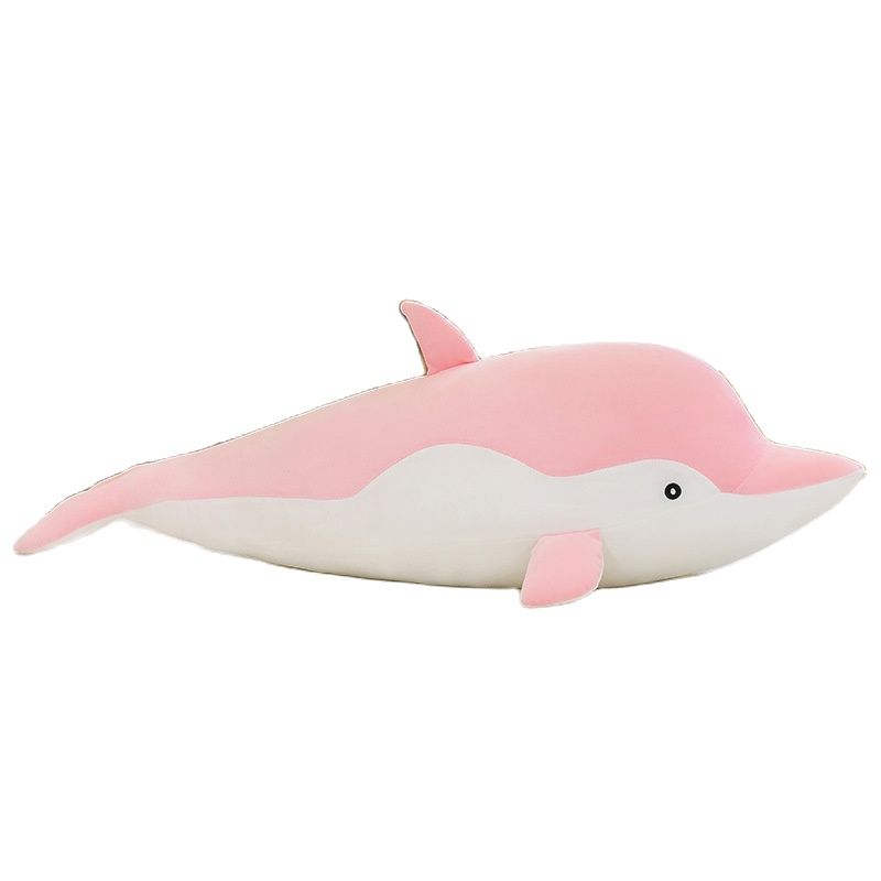 160cm Lovely Dolphin Plush Toys Cute Stuffed Down Cotton Animal Pillow for Children Kids Birthday Christmas Present