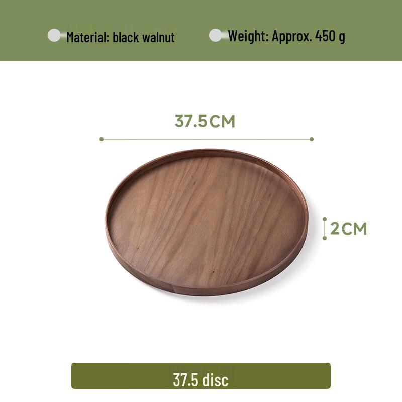 Black Walnut Wood Serving & Tea Tray