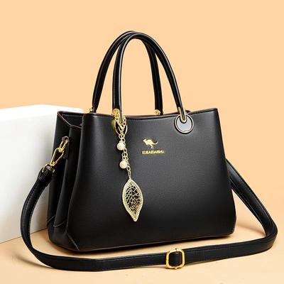 Borsa a spalla da donna alla moda, Borsa a mano minimalista, Borsa a tracolla classica e trendy adatta per l'uso quotidiano e casual