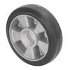 Truck Load Wheel with 6204 Bearing Hole Solid Rubber Replacement Tire for Handcraft Hydraulic Forklift 180x50mm
