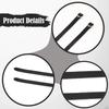 2x English Spur Straps,Training Equipment Wear Resistant Horse Riding Gear with Buckle Boots Straps