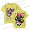 Kimetsu No Yaiba Cartoon T-shirt Aesthetics Vintage Kanroji Mitsuri Fashion Y2K Tops Short Sleeve Japanese Styles Men Women Tee