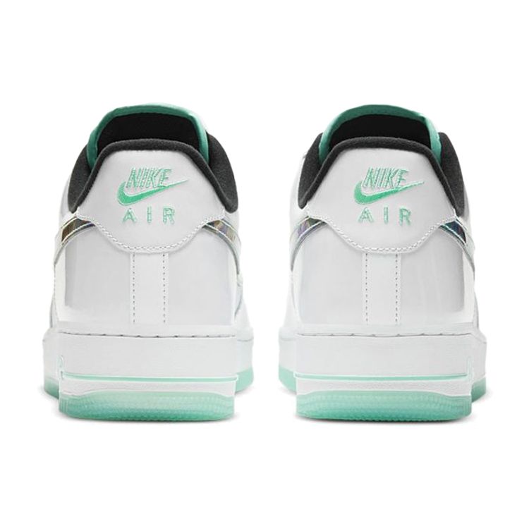 Nike Air Force 1 07 LV8 Abalone Men Sneakers White Barely-Green Light-Dew DD9613-100