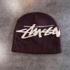 Letter Color Solid Pattern Neutral Casual Warm Knitted Hat For Autumn And Winter