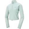 Salomon Sense Aero Hybd Cp Plvr W Running Stand Collar Solid Color Casual Long Sleeve Jacket Women jackets Misty-Blue C22902