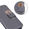 For iPhone 14 Pro Max Cell Phone Case Animal Pattern PU Leather Wallet Stand Cover with Strap