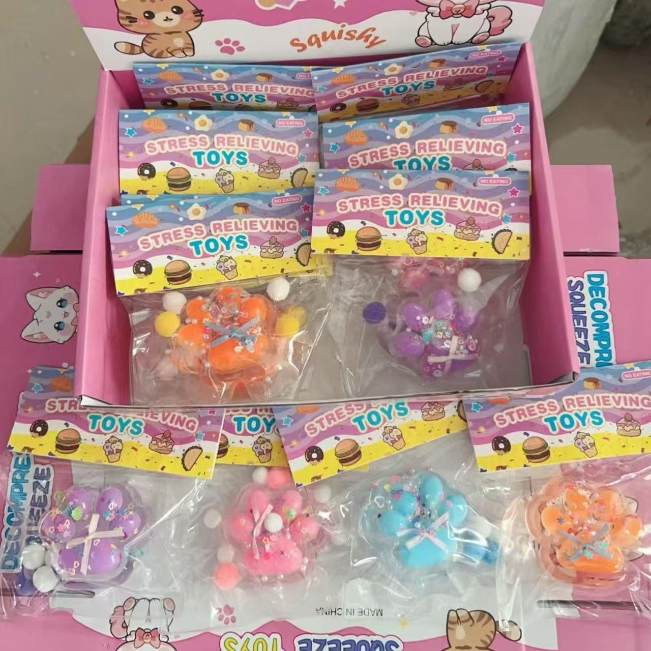 

Супермягкая игрушка-сквиши в виде гигантской кошачьей лапы: Липкая игрушка для снятия стресса и декомпрессии