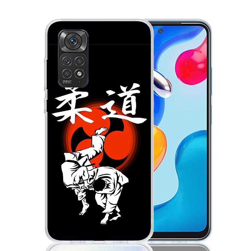 Judo jiu jitsu BJJ Brazilian Phone Case For Xiaomi Redmi Note 15 14 13 12S 12 Pro Plus 11S 11E 11 11T 10S 10 Art Soft Pattern Co