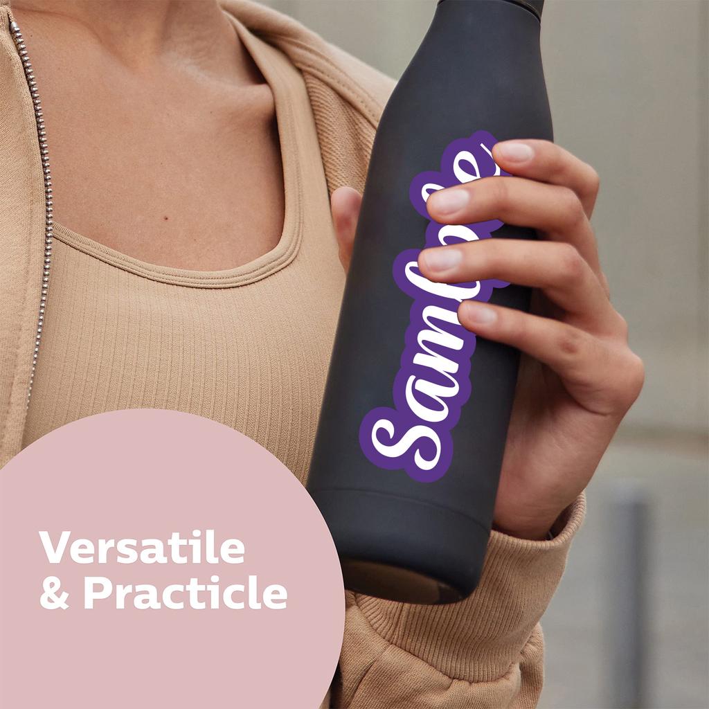 2 Sheets 12Pcs Custom Name Stickers For Kids And Adults Personalized Labels Ideal For School Bottles And Giftseasy To Apply