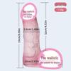 Men's Delay and Enlargement Silicone Dildo Sleeve Condom