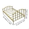 1:12 Scale Doll House Bed Dollhouse Furniture DIY Craft Miniature Accessories for