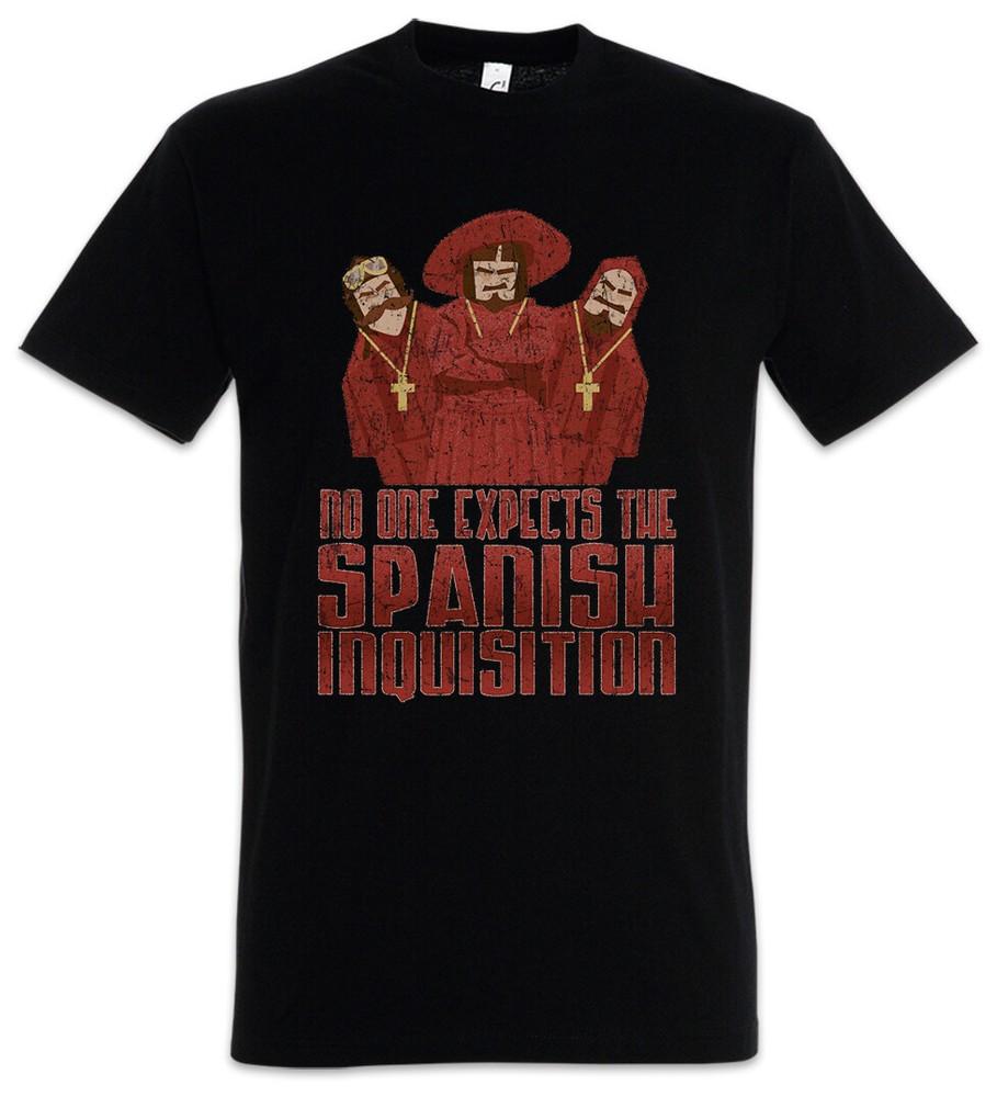 

No One Expects The Spanish Inquisition Men s T-Shirt Monty TV Python Cult 2XL