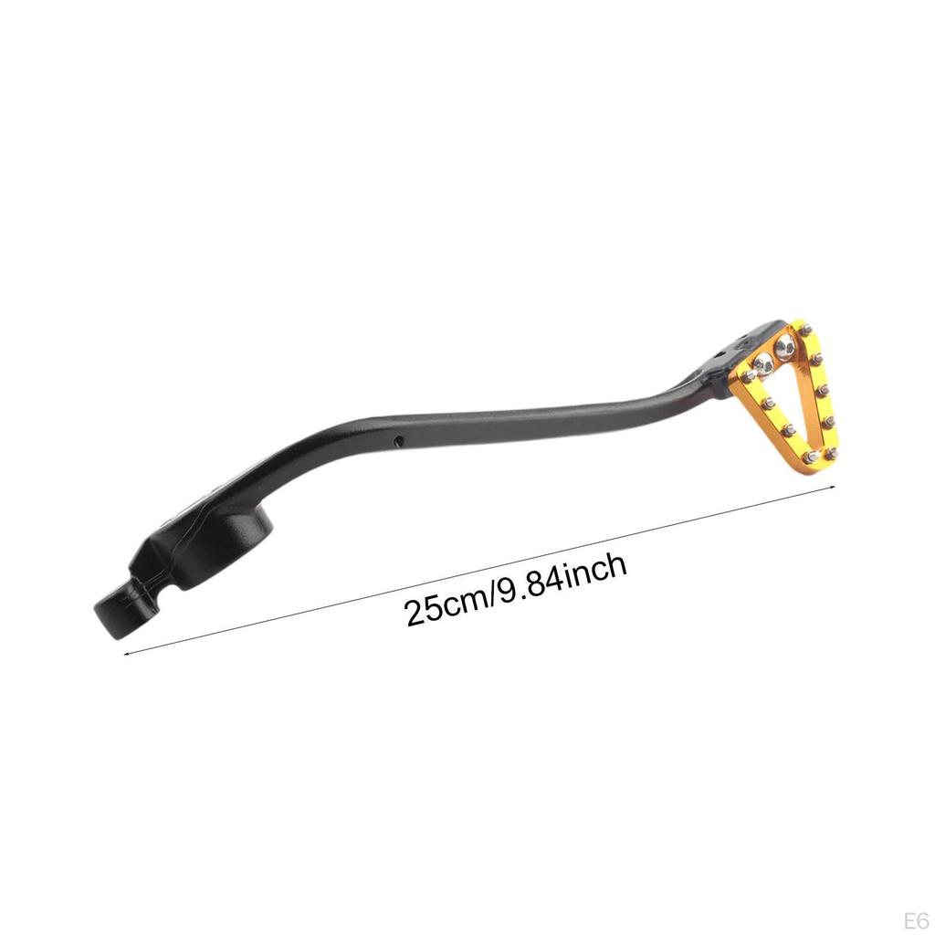 Motorcycle Rear Brake Pedal Foot Lever Accessories Spare Parts Premium Aluminum Alloy Replace for