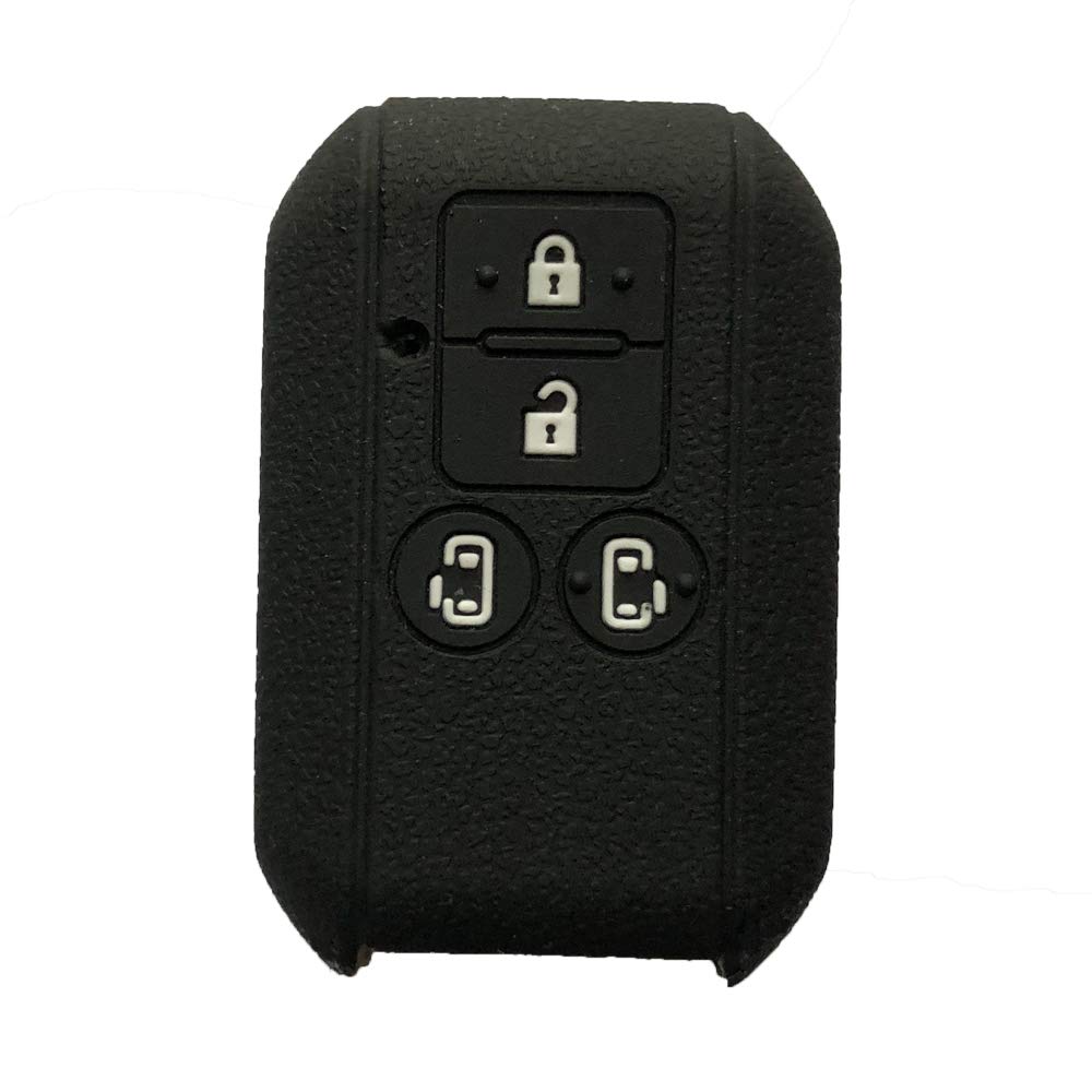 ZIAN [Pack of 2] Suzuki Smart Key Silicone Cover for Cars, 4 Button Car