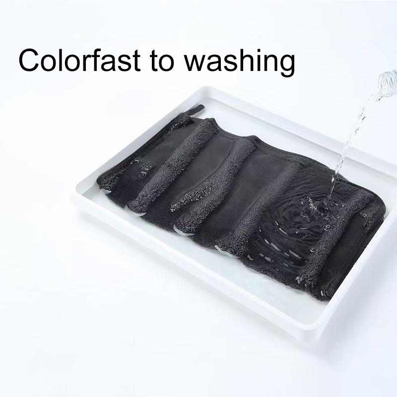 1Pc Car Washing Kitchen Cleaning Towel Absorbent Cleaning Cloths Household Superfine Fiber 35x35CM Square Towels