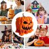 Halloween Candy Bowl Pumpkin Snack Container Funny Decorative Candy Bowl for Table Entryway Buffet Kitchen Wedding Halloween