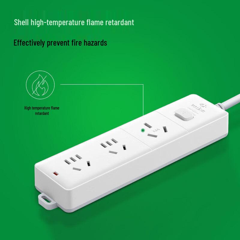 BULL GN-406D 3-Outlet Power Strip with Master Switch