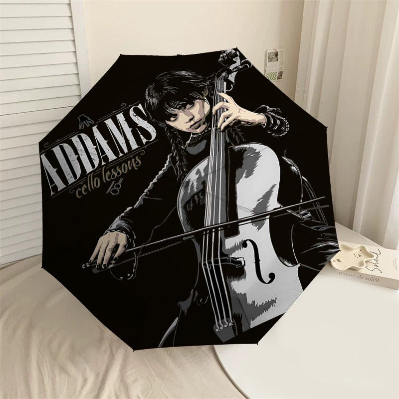 

1PC cello lessons Umbrella-8-Rib Reinforced, Automatic Open, Lightweight & Durable, Cute Fashion Accessory for Outdoor-K1282