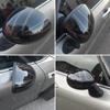 For Mini Cooper One S JCW F54 F55 F56 F57 F60 Before July  The Black Flag Car Outside Rear View Mirror Covers Stickers
