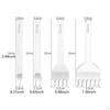 4 Pack DIY Leather Hole Punch Tools for Crafting Belts