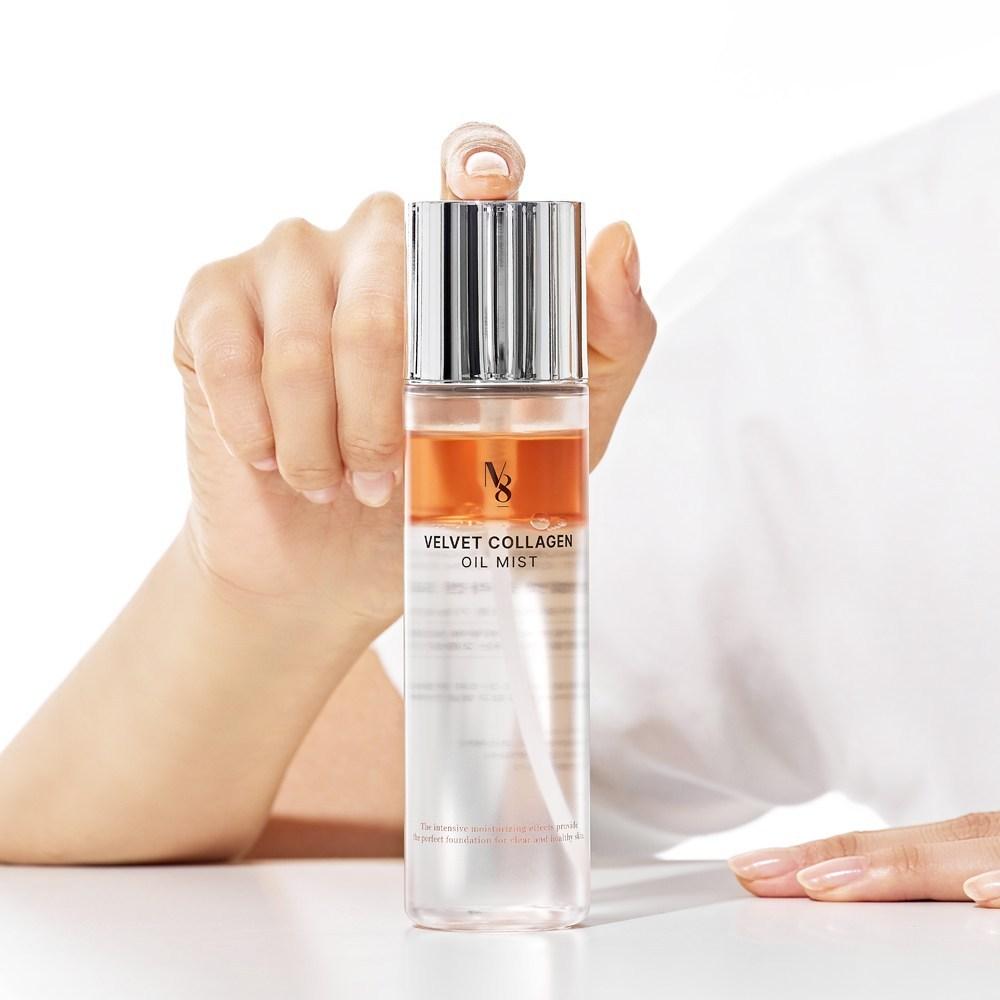 Number Eight Velvet Collagen Oil Mist Radiance High Moisturizing Nutrition, 2 Pieces, 100ml