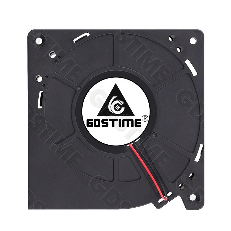 

Gdstime 120MM Fan 24V 12V 5V 120MM*32MM Specialized Turbo Fan 12032 Large air Radial Fan for BBQ Grill,Industrial Portable Fan 12V S 2P 2700RPM чёрный