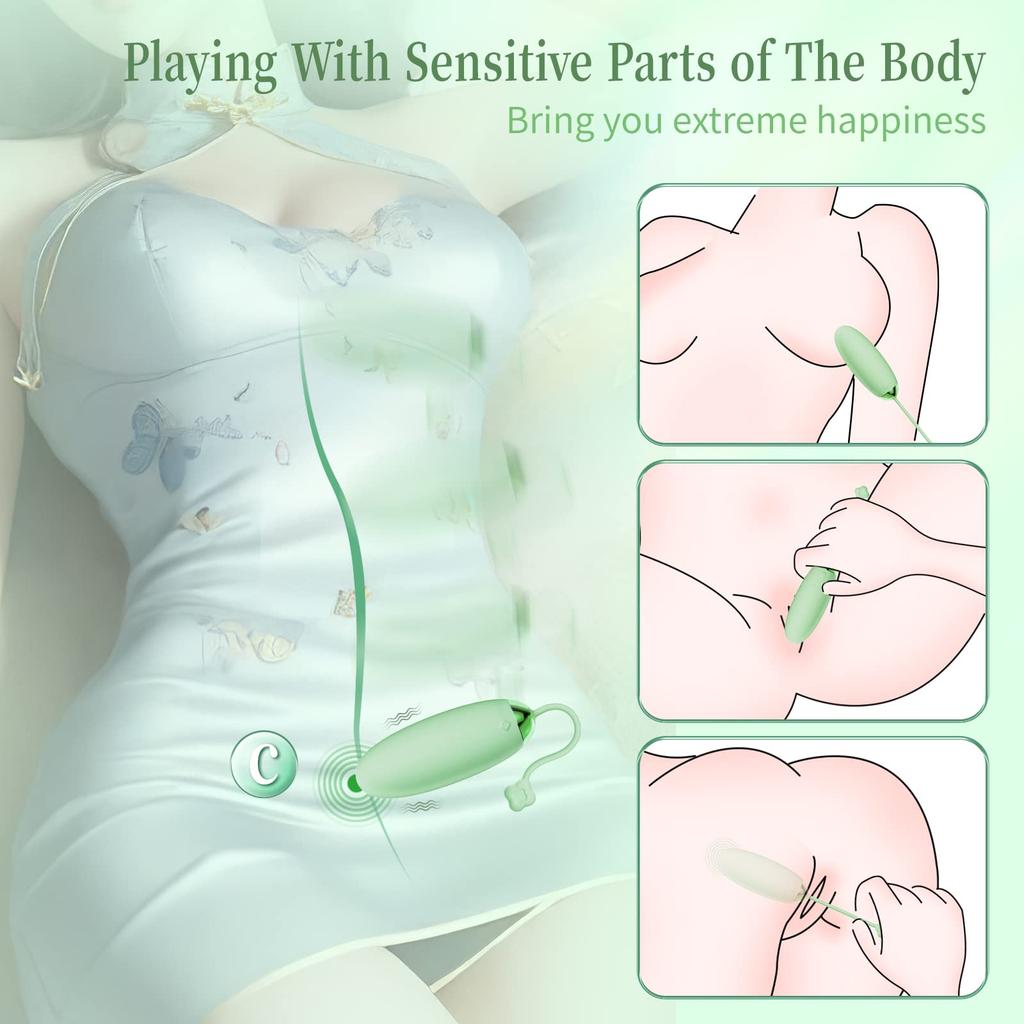 Sexspielzeug für Frauen, 10 Vibrationsmodi, tragbarer Höschenvibrator, Ei, Fernbedienung, Vibrator, Massage der Brüste, Sexspielzeug für Erwachsene, wasserdicht