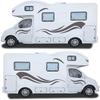 Weatherproof Stylish Car Body Graphics Stripes Stickers Suitable for Motorhomes and Offroads Vehicle In Various Patterns