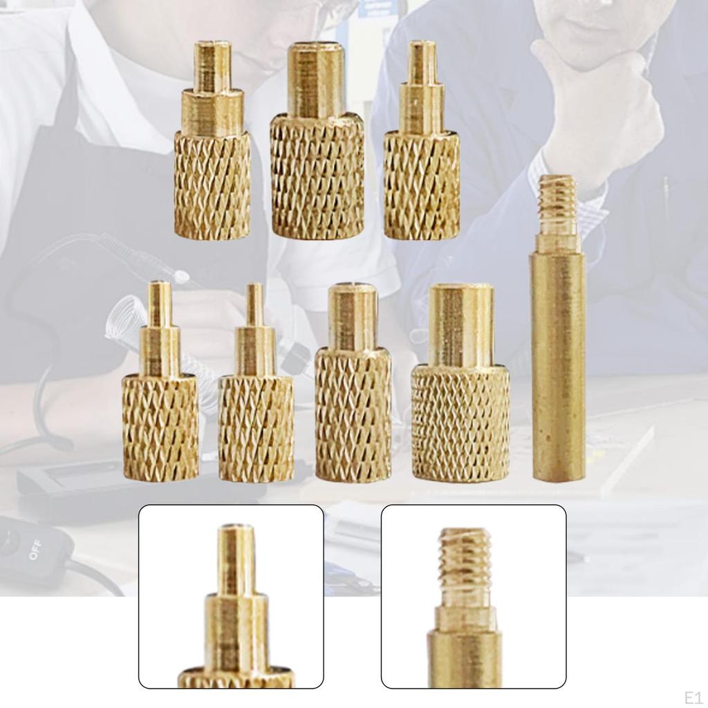 Soldering Iron Tips Tools Installation Kit, Replaceable Heat Set Insert with Adapter