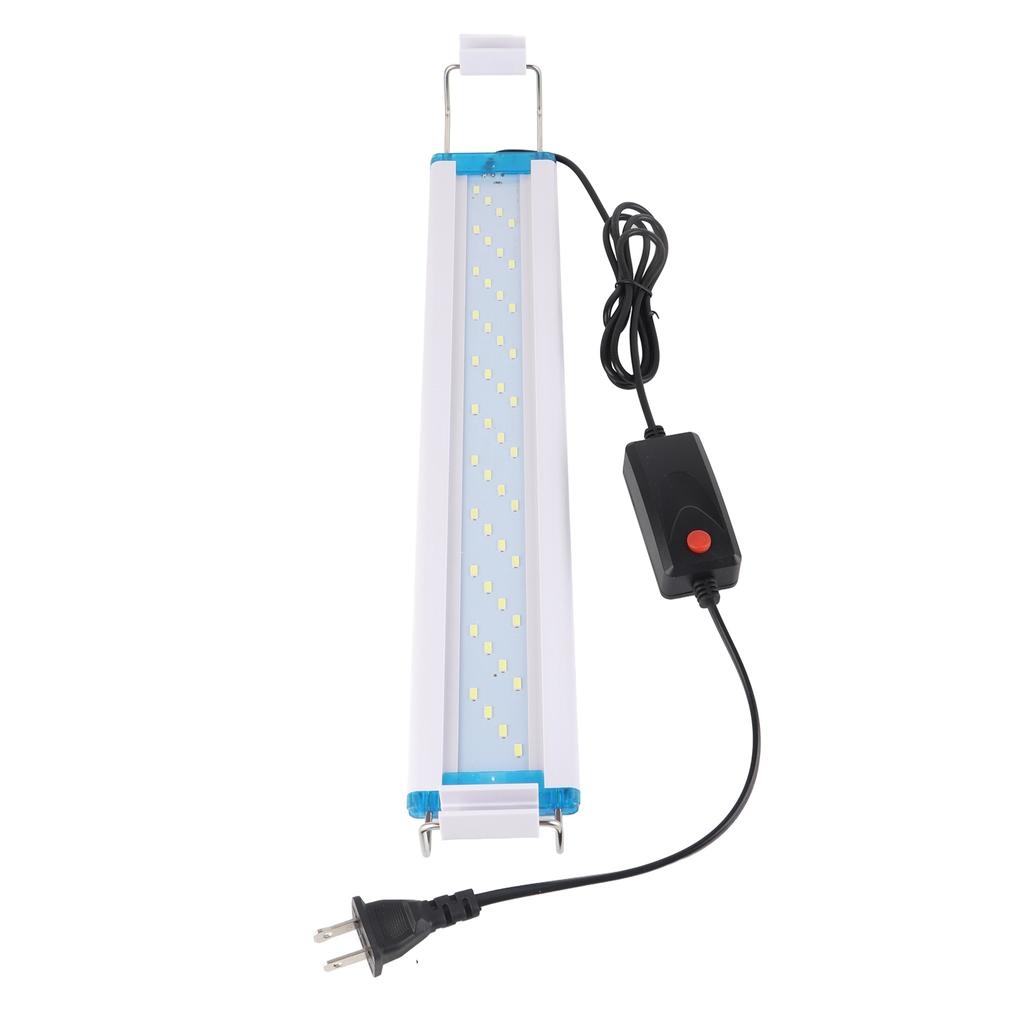UltraThin Aquarium Licht 32 LED-Perlen Aquarium Weiß Beleuchtung Lampe ClipOn