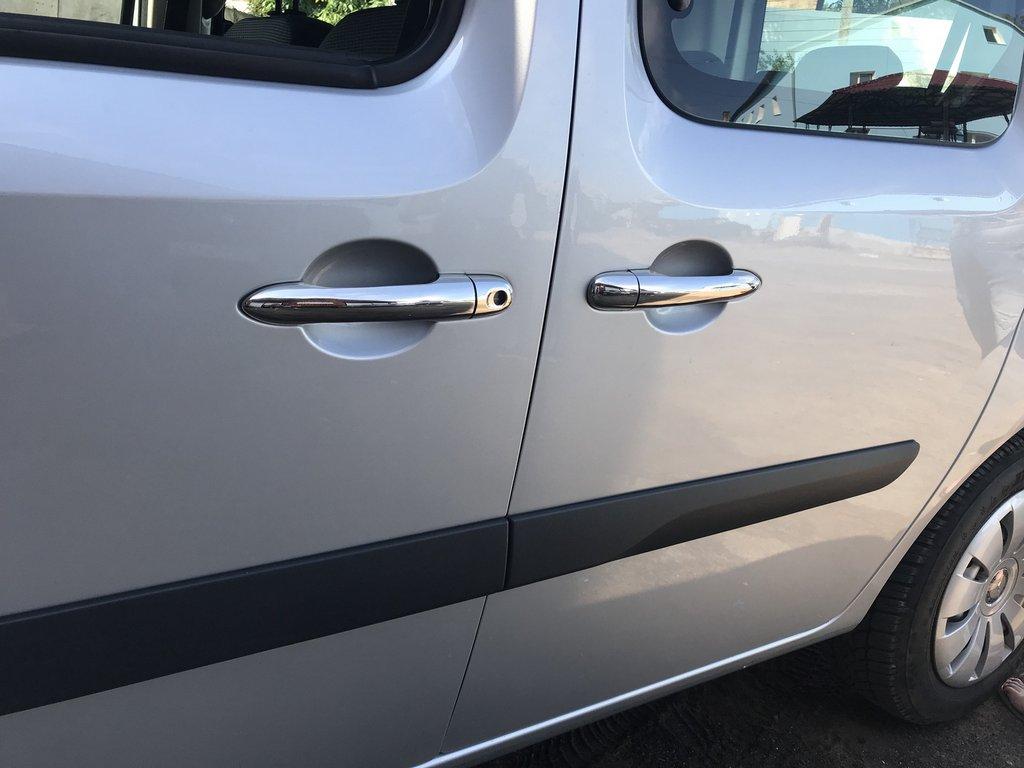 Handle Pads (stainless Steel) 4 Pcs, Carmos - Turkish Steel for Renault Kangoo 2008-2020
