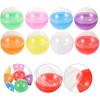 60pcs Toys Gumballs Vending Machine Capsules Fillable Capsules Gumballs Machine Capsules Party Favor Fillable Empty Balls Empty Ball for Party