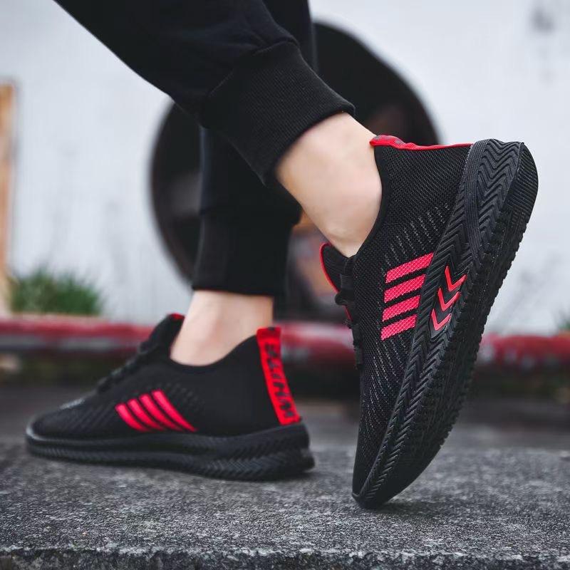 

1 Новые мужские спортивные кроссовки для бега, мягкая подошва, удобные повседневные кроссовки для ходьбы для среднего и пожилого возраста, тканевые туфли 44