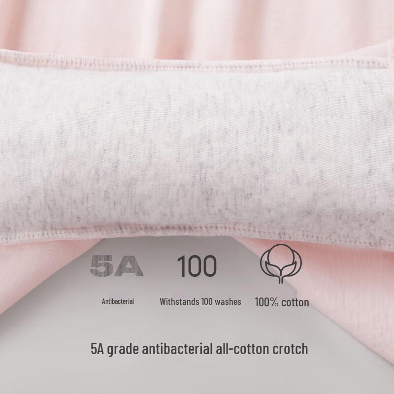 Three Guns Damen Reine Baumwolle 5A Antibakterielle Boxershorts