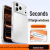 Apple iPhone 16/17 Pro Max Magnetic Case: Drop-Proof, Large Window, Four-Corner Protection