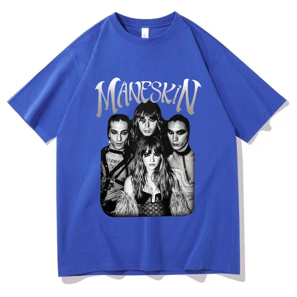 

Italian Rock Band Unisexeskin 2023 World Tour Tshirt Fashion Gothic Retro Unisex Women Loose Short Sleeve Casual T Shirts Streetwear S