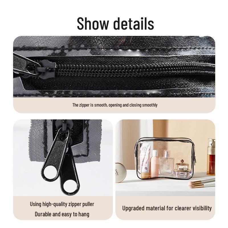High Transparency 20cm Cotton Doll Display Bag, Dual-Use for Three-Year-Olds, Thickened PVC, Square Transparent Design