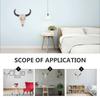 Animal Long Horn Cow Wall Hanging Creative Halloween Gifts Art Crafts Ornaments